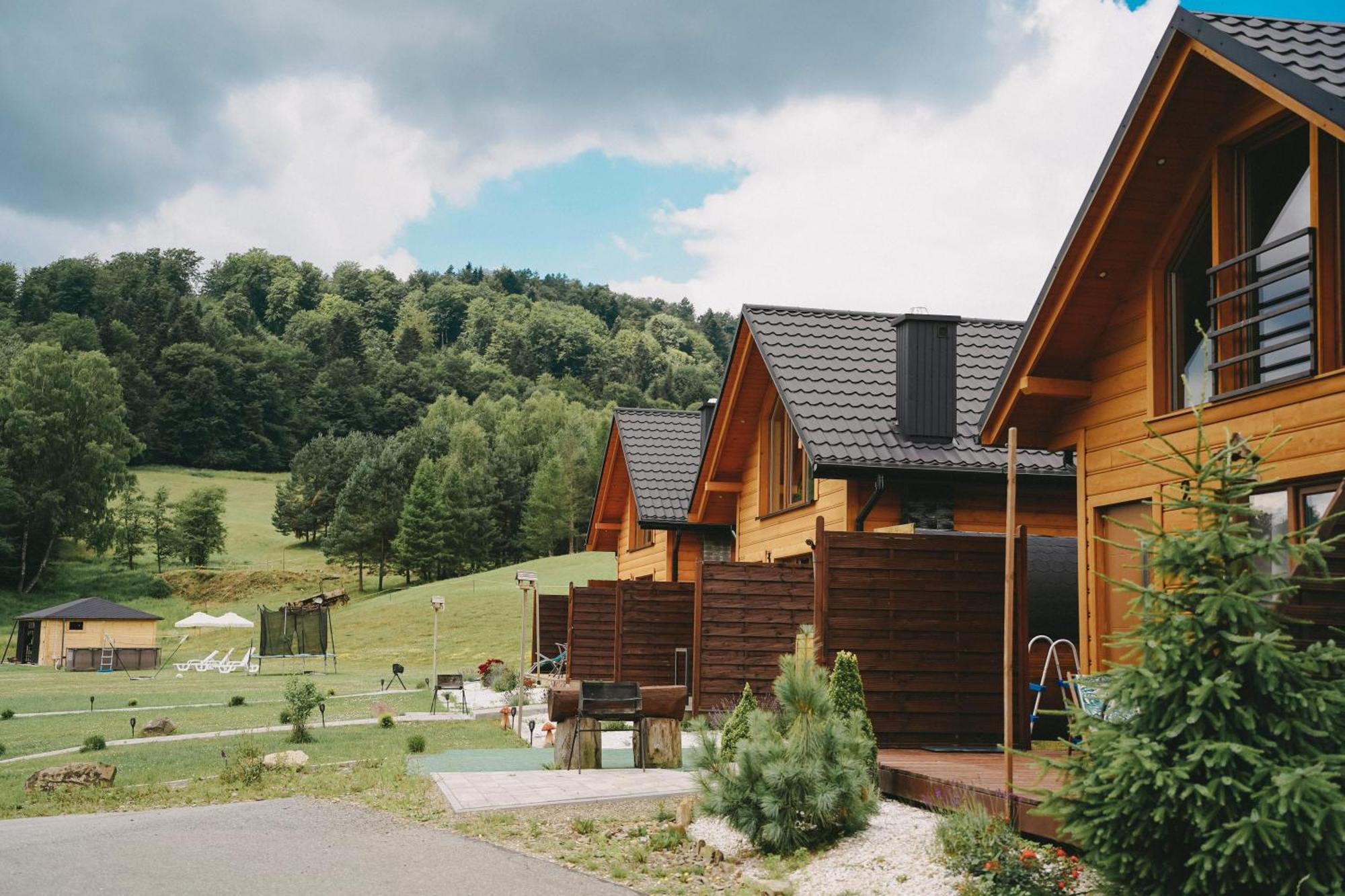 Domki Pod Bukowym Lasem Wańkowa Exteriér fotografie