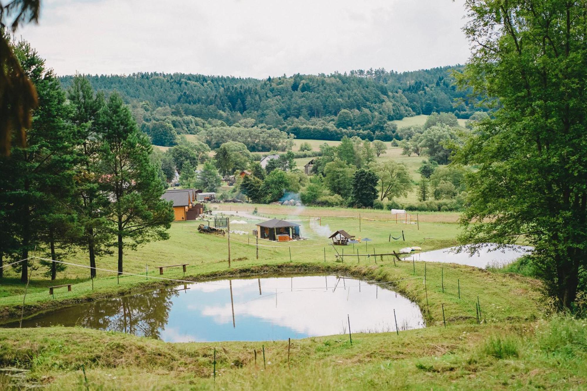 Domki Pod Bukowym Lasem Wańkowa Exteriér fotografie