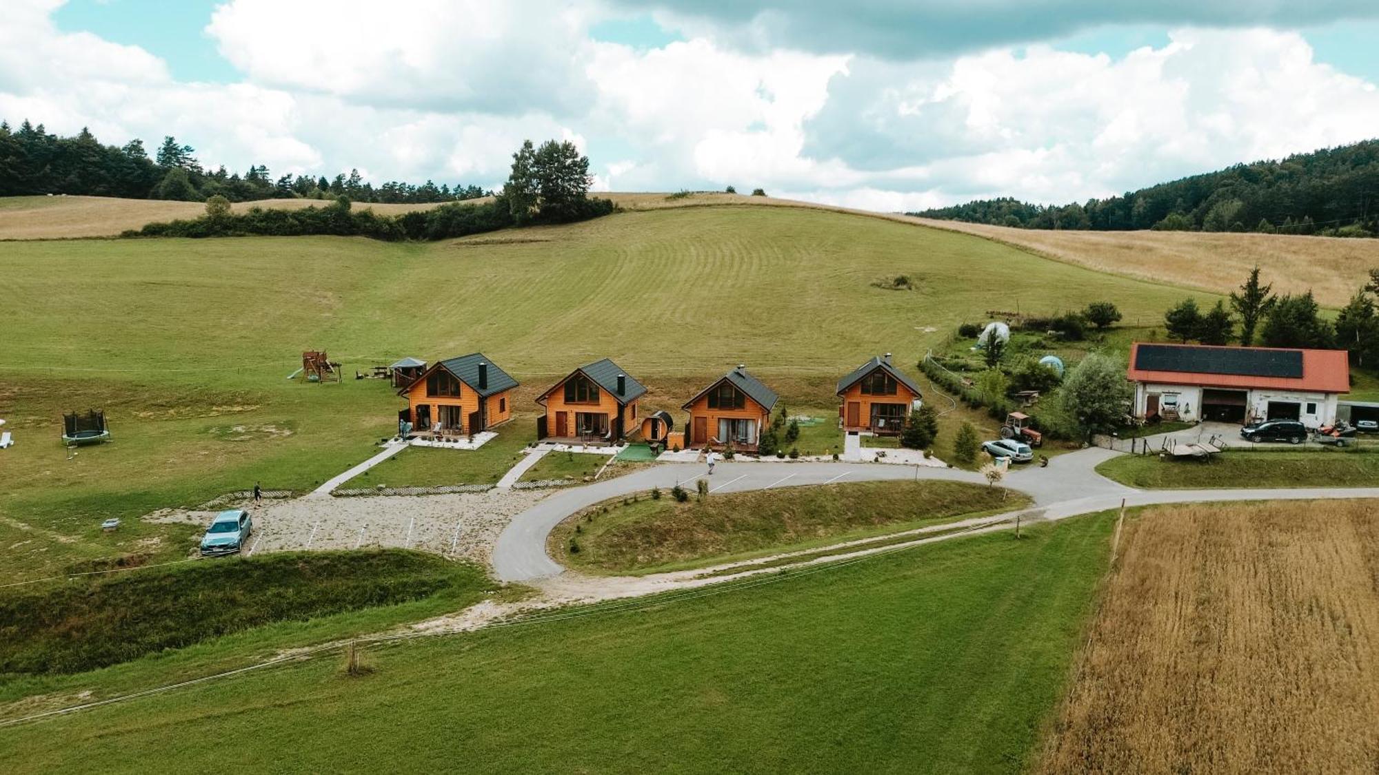 Domki Pod Bukowym Lasem Wańkowa Exteriér fotografie