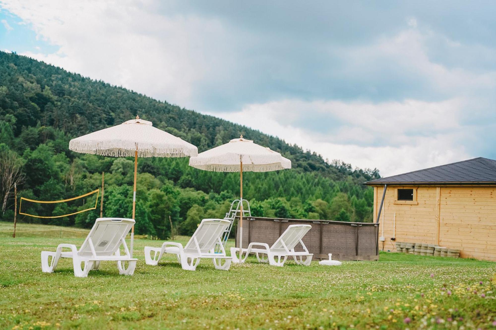 Domki Pod Bukowym Lasem Wańkowa Exteriér fotografie