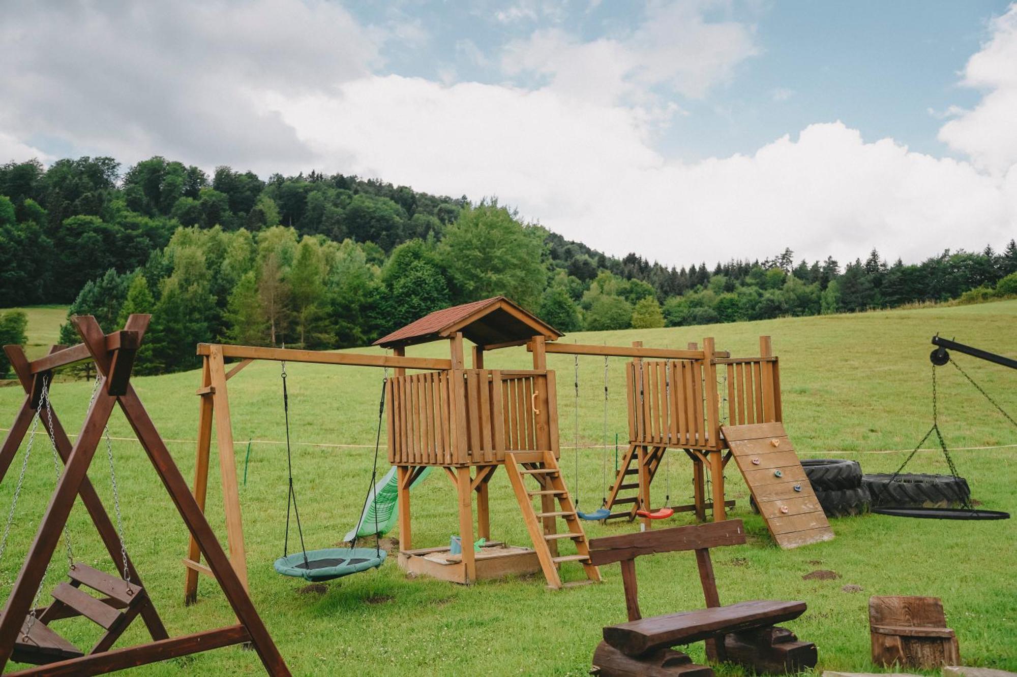 Domki Pod Bukowym Lasem Wańkowa Exteriér fotografie
