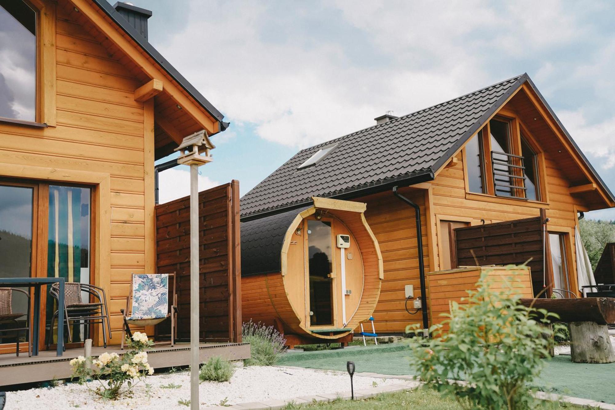 Domki Pod Bukowym Lasem Wańkowa Exteriér fotografie