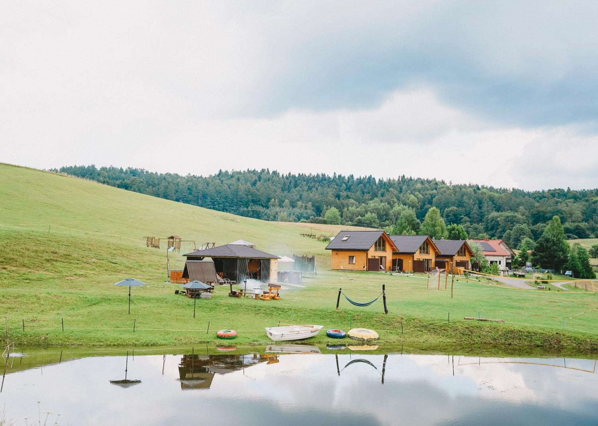 Domki Pod Bukowym Lasem Wańkowa Exteriér fotografie